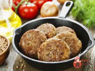 Бургери з гречки з грибами
