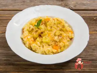 Каша з булгура з гарбузом та яблуками