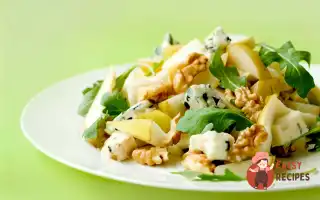 Салат З Груш, Руколи, Рікотти Та Панчетти
