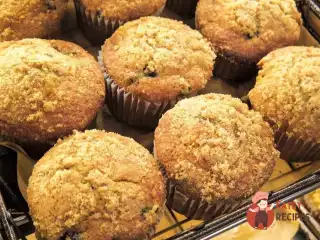 Кекси із родзинками на кефірі