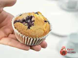 Маффіни з лохиною та мускатним горіхом