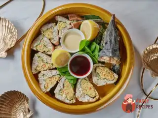 Галантин із фаршированої стерляді