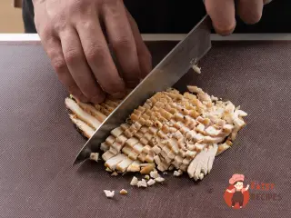 Крок 5: Жюльєн з куркою та грибами