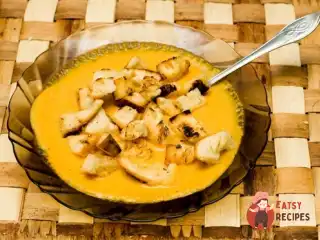 Суп-пюре з моркви з рисом