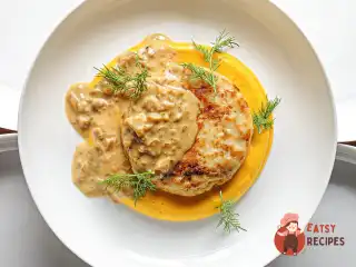 Щуча котлета на кремі з моркви