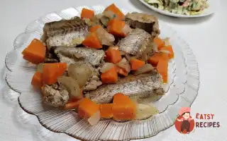 Мінтай З Овочами У Рукаві