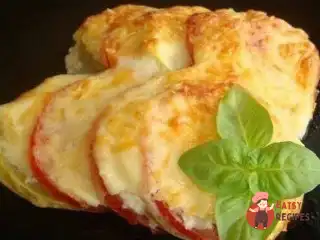 Овочева запіканка під сиром