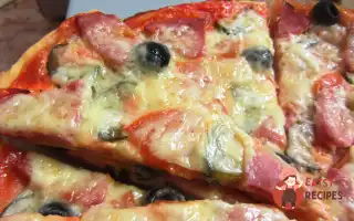 Піца З Ковбасою По-Німецьки