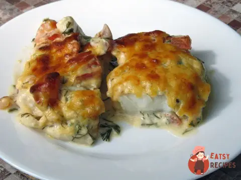 Риба по-грецьки з сиром