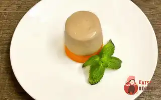 Бананова панна-котта з морквяно-апельсиновим желе