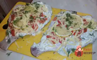 Камбала В Духовці З Овочами Та Травами