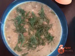 Вершковий крем суп з грибів з куркою