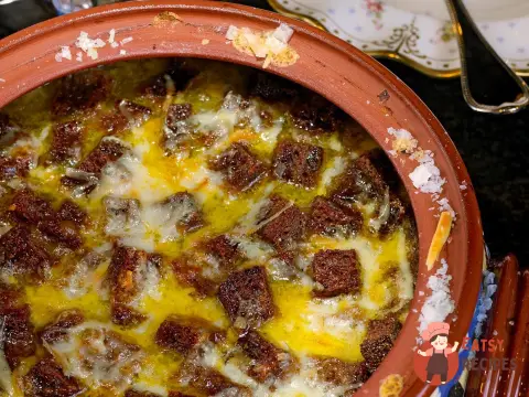 Чаудер із бородинськими сухариками
