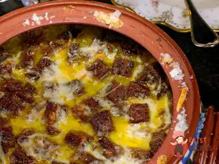 Чаудер із бородинськими сухариками