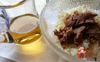 Салат З Редьки З Яловичиною Та Карамелізованою Цибулею