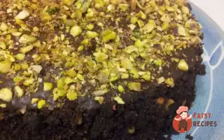 Шоколадний Торт З Фісташками Без Яєць