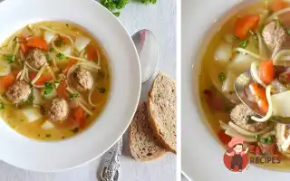 Суп Локшина З Фрикадельками