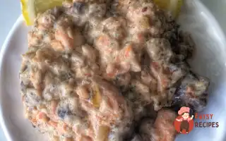 Сьомга У Вершковому Соусі З Грибами