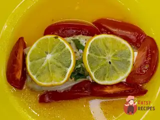 Тріска, запечена в конверті