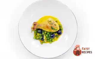 Курячі Гомілки З Шафраном, Оливками Та Горошком