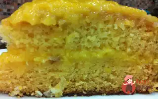Пиріг З Лимонно-Мандариновим Кремом