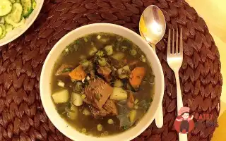 Зелений Борщ На Курячому Бульйоні