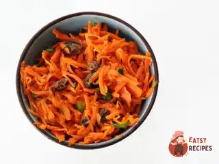 Морквяний салат з м'ятою та родзинками