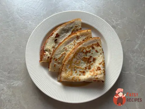 Млинці на кислому молоці