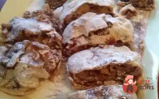 Яблучний Штрудель З Волоськими Горіхами
