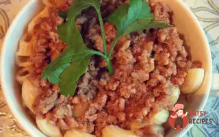 Макарони По-Флотськи З Томатною Пастою