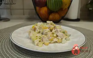 Салат З Копченої Курки Та Пекінської Капусти