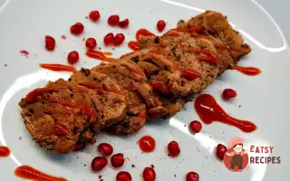 Свинячі Медальйони, Мариновані У Гранатовому Соку