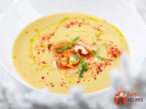 Кукурудзяний чаудер з морепродуктами