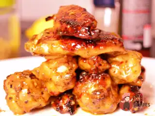 Курячі крильця в апельсиновій глазурі