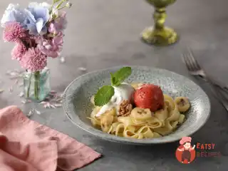 Паста фетучіні з джелато
