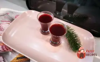 Ягідний Морс З Імбиром Та Вишнею