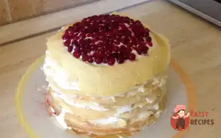 Млинець З Кремом Зі Згущеного Молока
