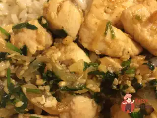 Курка з кунжутом по-азіатському