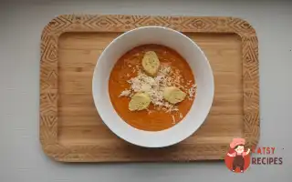 Томатний Суп-Пюре З Грінками Та Сиром
