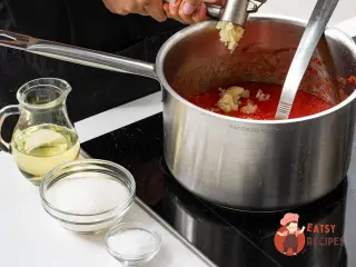 Крок 6: Салат із огірків на зиму