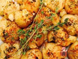 Тиснена картопля з копченою паприкою