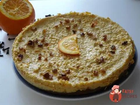 Легкий апельсиновий пай