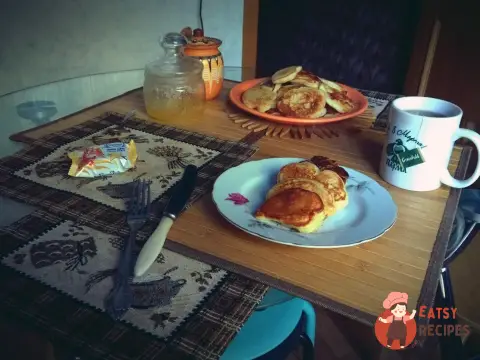 Оладки із кислого молока