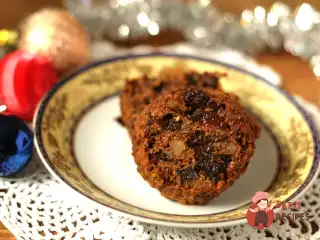 Пісний різдвяний кекс