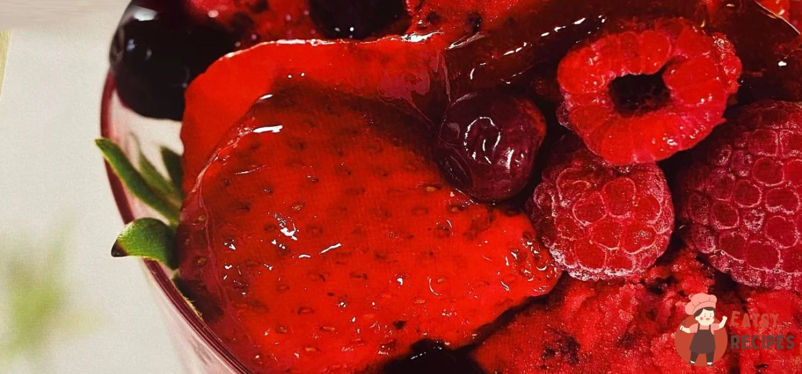 Просте морозиво з ягід