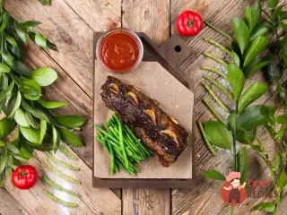 Ребра теляти black angus