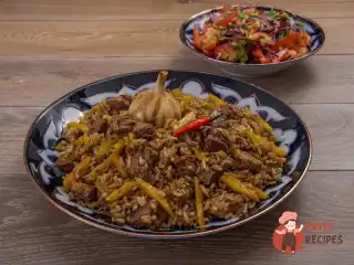 Ферганський плов з ачик-чучуком
