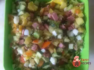 Окрошка на квас