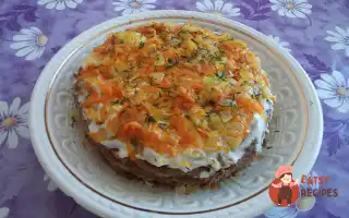 Печінковий Торт З Морквою