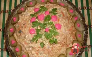 Курячий Салат З Квасолею Та Волоськими Горіхами